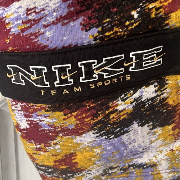 Women’s Nike Team Sport Tapered Leg Multicolored Sweat Jogger 2X Fleece Lining - Picture 4 of 9